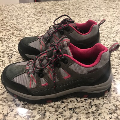 Womens Bearpaw Waterproof Hiking Shoes Pink/Grey size 7 | eBay