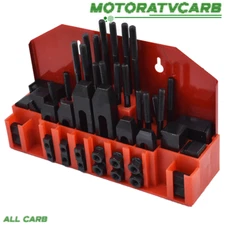 ALL-CARB 58Pcs Pro-Series 7/16" T-Slot Clamping Kit Bridgeport Mill Set t 3/8-16