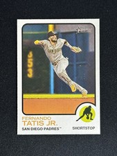2022 Topps Heritage Fernando Tatis Jr. #88 Baseball Card San Diego Padres
