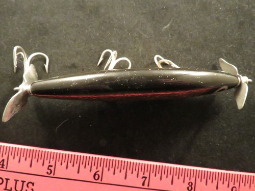 Custom Made Topwater Double Prop Fishing Lure Unfished Excellent Condition - Picture 5 of 7