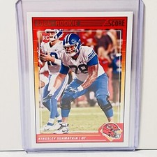 2024 Panini Score Kingsley Suamataia #331 RC Kansas City Chiefs