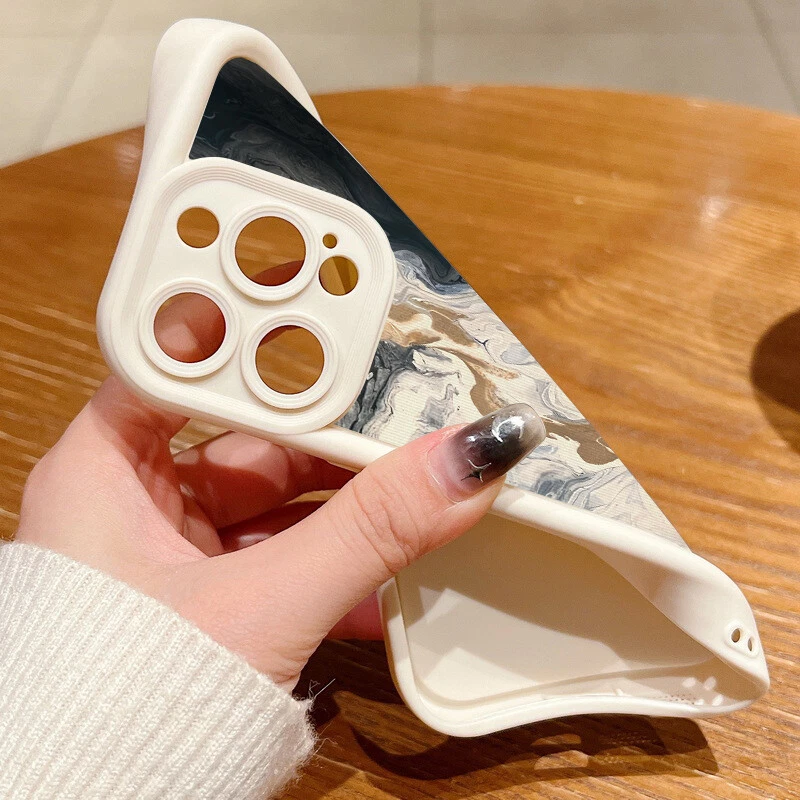 Marble For iPhone 17 16 15 Pro Max 14 Plus 13 12 11 XR XS Shockproof Case Cover - Image 2 of 4