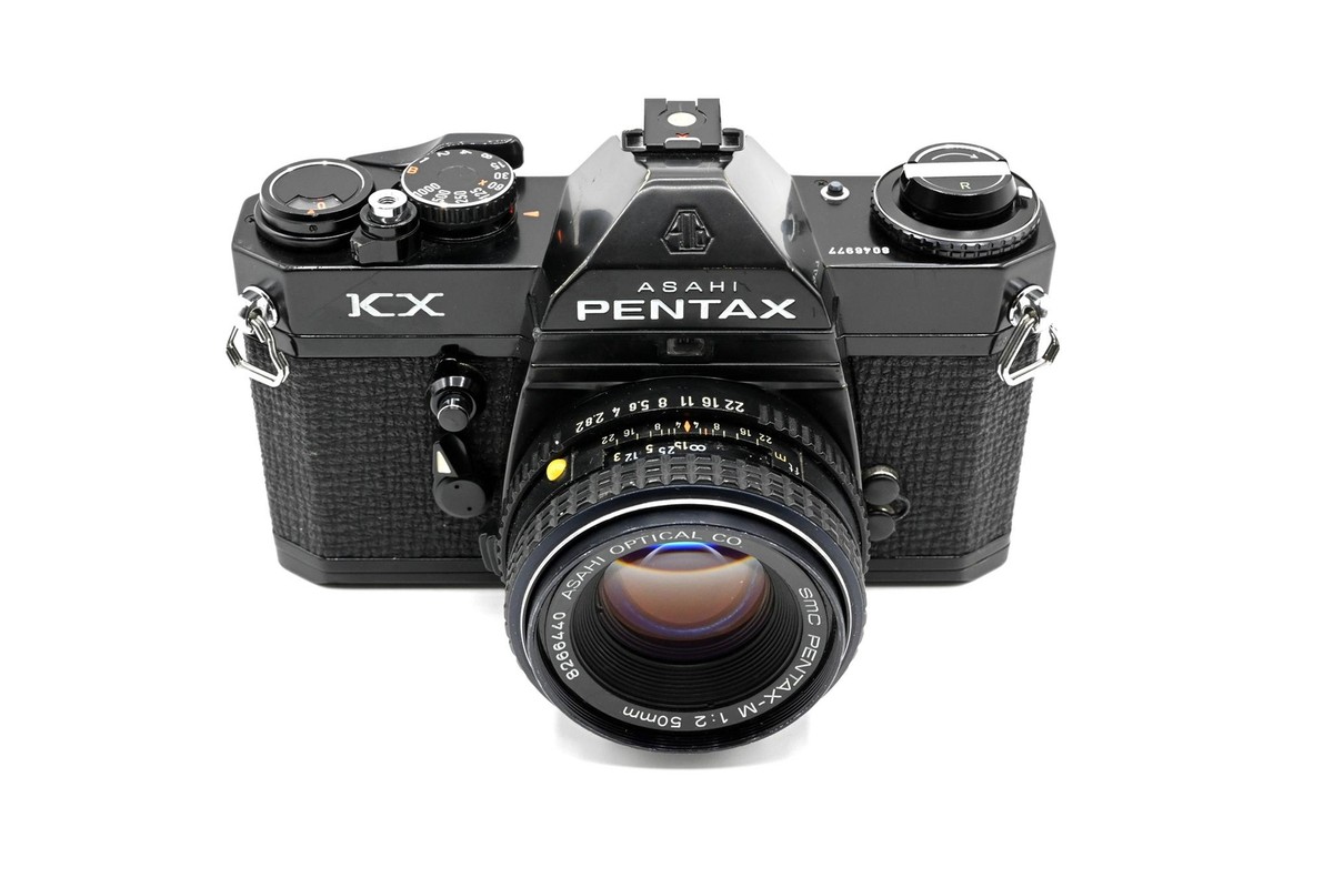 Pentax KX 35mm SLR Camera + optional 50mm lens in Black or Pentax KX 35mm SLR Camera + optional 50mm lens in Black or