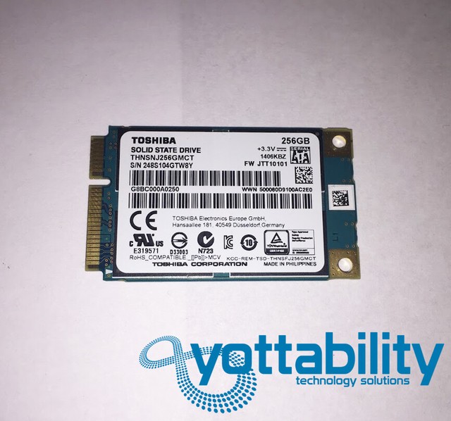 Toshiba G8bc000a0250 256gb Ssd Hard Drive For Sale Online