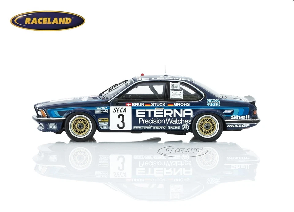 BMW 635 CSi Team Schnitzer Eterna 24H Spa TW-EM 1983 Stuck/Brun/Grohs Spark 1:43 - Bild 3 von 4