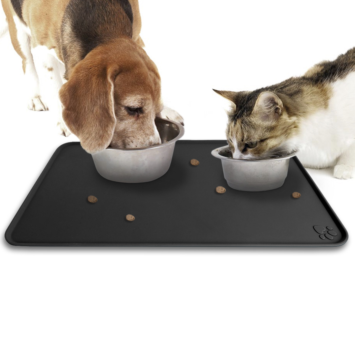 Silicone Pet Feeding Mat Non Slip Pet Food Placemat for Dog Cat