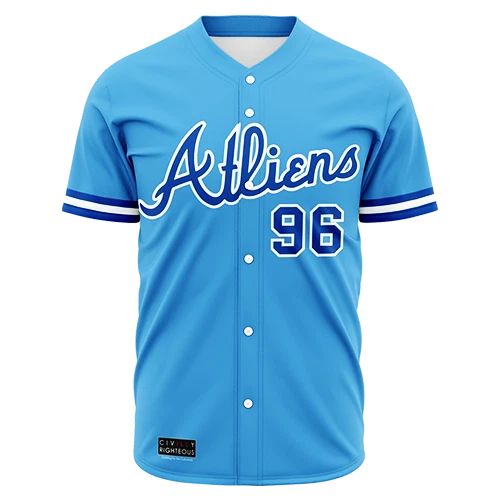 Atliens - Outkast Andre 3000 Atlanta Braves Powder Blue Parody - Baseball  Jersey