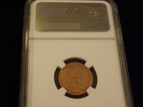 1907 One Cent NGC Fine Details - Picture 2 of 2