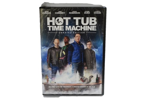 Hot Tub Time Machine (DVD, 2010, Unrated Edition) John Cusack
