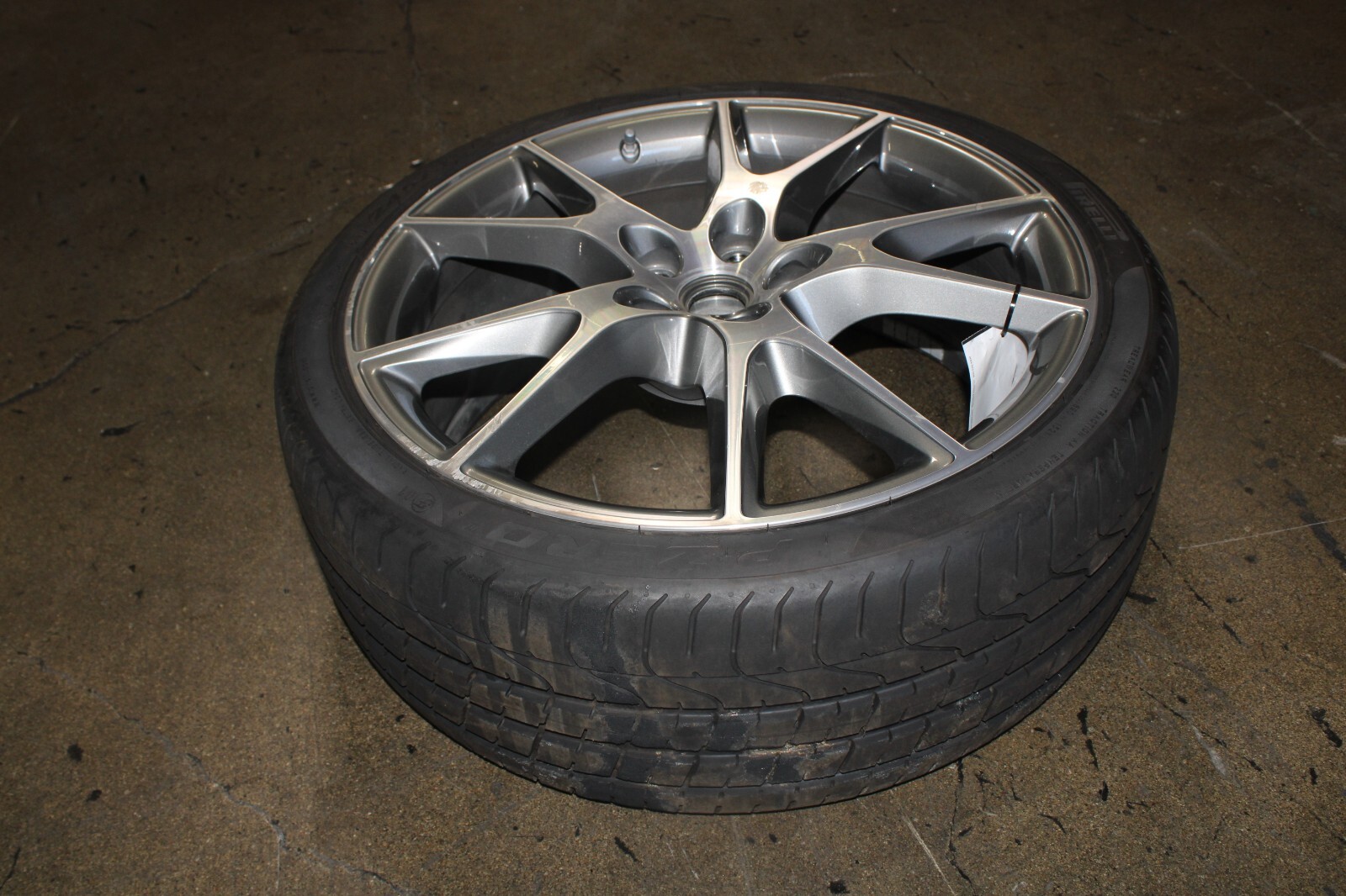 Ferrari California, Front Wheel, Curb Rash, Used, P/N 242156