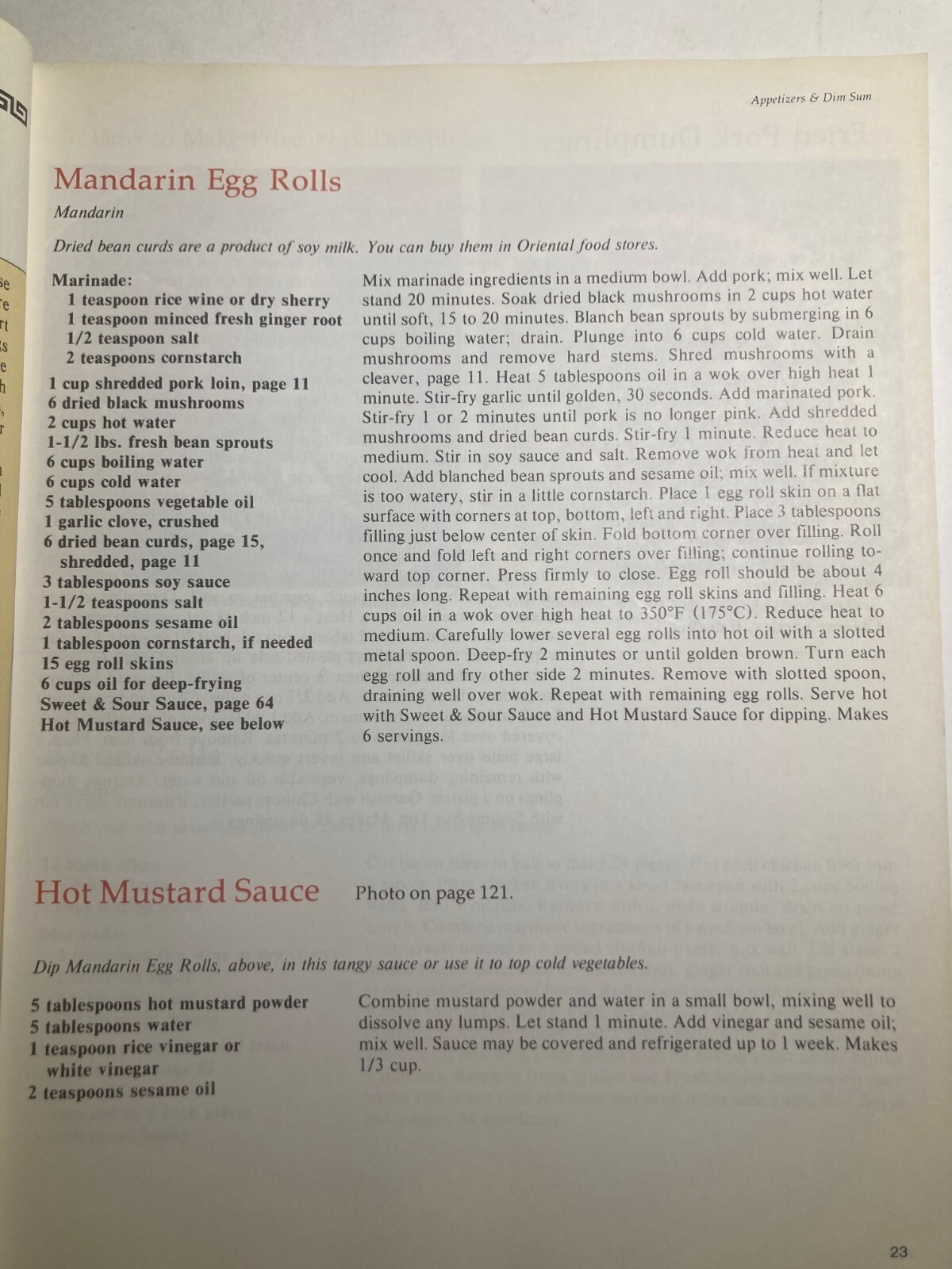 Chinese Cookery Rose Cheng & Michele Morris 1981 Cookbook (SAME DAY SHIPPING) x