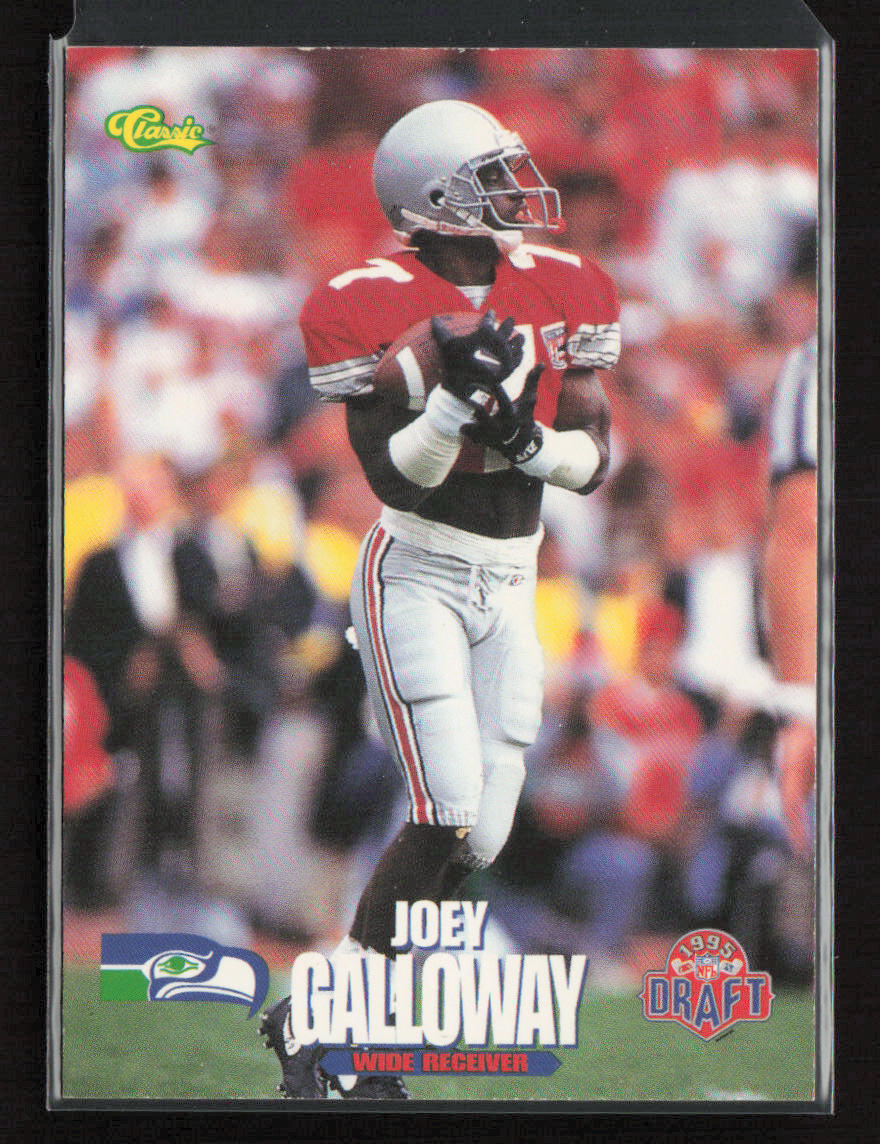 1995 Classic NFL Rookies #8 Joey Galloway Seattle Seahawks