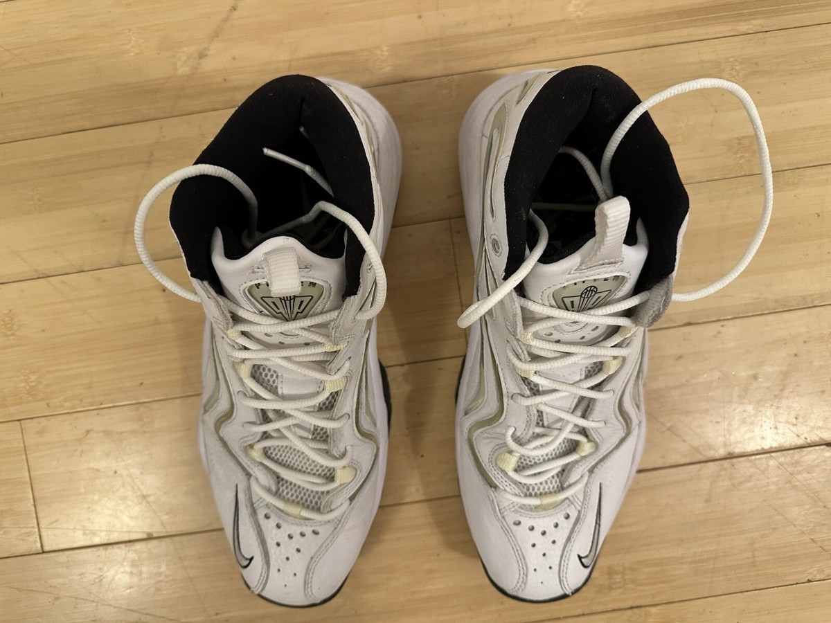 Size 10.5 - Nike Air Pippen White Black for sale online | eBay