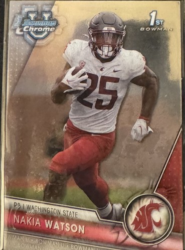 2023 Bowman Chrome U Football Color, #ed, Refractors, Auto, Kahuna, Pick Player - Picture 36 of 61