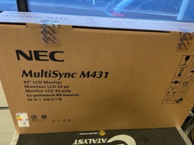 NEC MultiSync M431 PCAP 43'' UHD 20 Point IR Touch 24/7