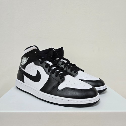 NIKE AIR JORDAN 1 MID SE "PANDA" (DV0991 101) TRAINERS VARIOUS SIZES - Picture 8 of 9