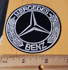 Luxury Car Brand Mercedes Benz Embroidered Iron/Sew On Patch