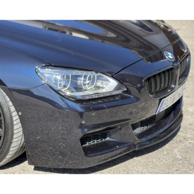 Frontlippe Lippe Spoiler Schwert ABS schwarz glänzend für BMW 6er F06 F12 F13
