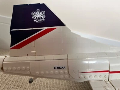 Lego Concorde - British Airways Conversion kit