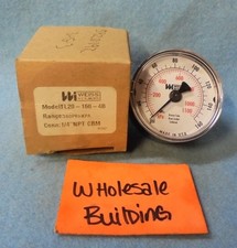 WEISS INSTRUMENTS, PRESSURE GAUGE, TL20-160-4B, 0-160 PSI, APPLIED 20 160 1BD