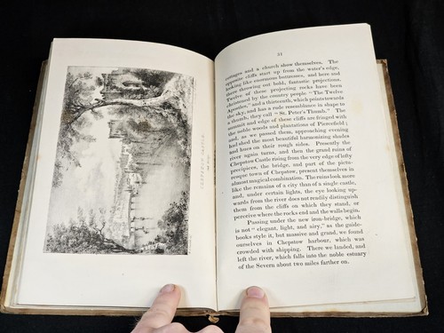 1839 Brief Account Picturesque Scenery on Banks of Wye between Ross Chepstow - Imagen 14 de 14