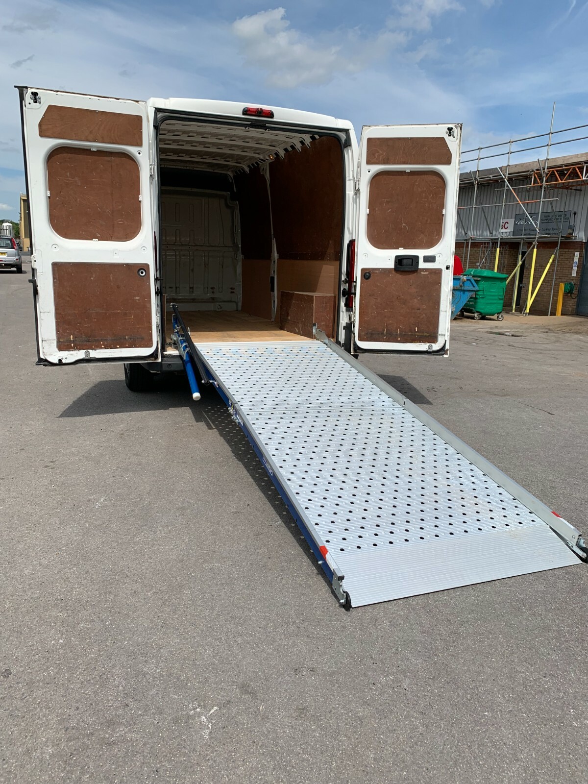 WM System Swivel Loading Ramp,3.20m x 120cm 600kg Pivot Ramp. Price £ ...
