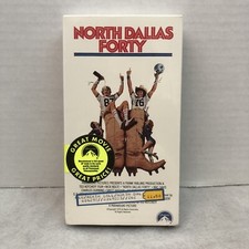 North Dallas Forty VHS Factory Sealed Watermark 1990 Paramount Promo Stickers