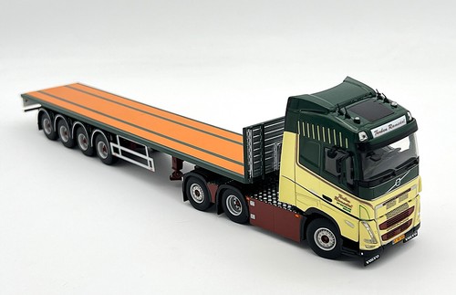 Volvo FH5 globetrotter 6x2 flatbed trailer "Torben Ramsdal" WSI truck models - 第 8/9 張圖片