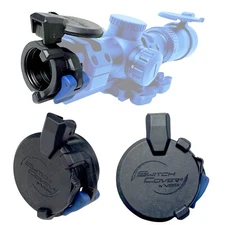 VISM by NcSTAR SwitchCover Quick Deploy Scope Optics Universal Lens Cover Black