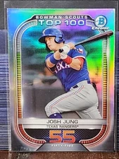 2021 Bowman - Bowman Scouts Top 100 Josh Jung #BTP-55 (RC)