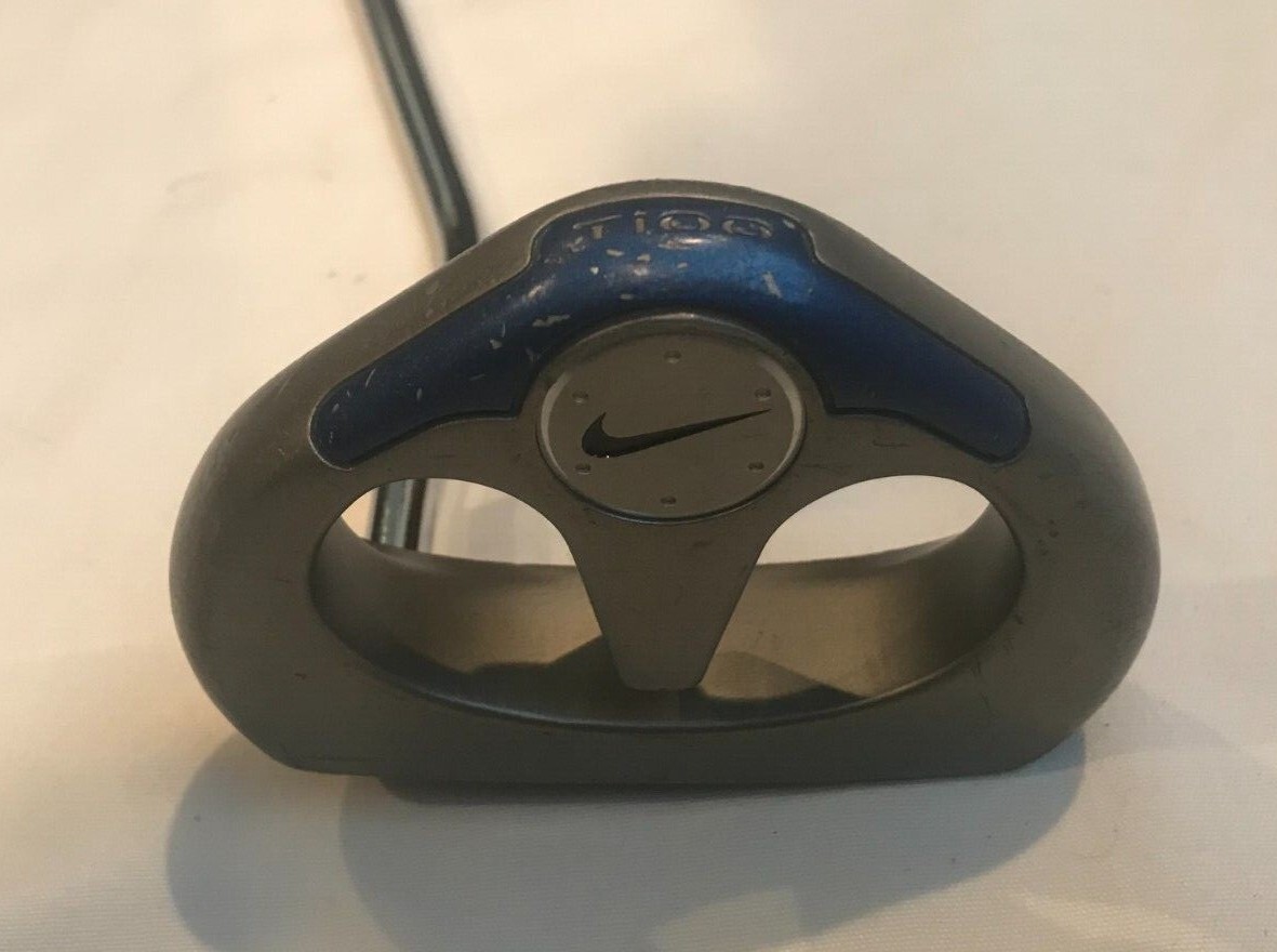 ナイキ OZ パター　BLUE CHIP 極美品 Nike Oz Blue Chip T100 Putter - 31.5” - Mallet Right Handed