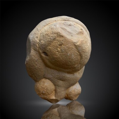 1701Gr Genuie Gogotte Sandstone Concretion Stone Rough Mineral Specimen