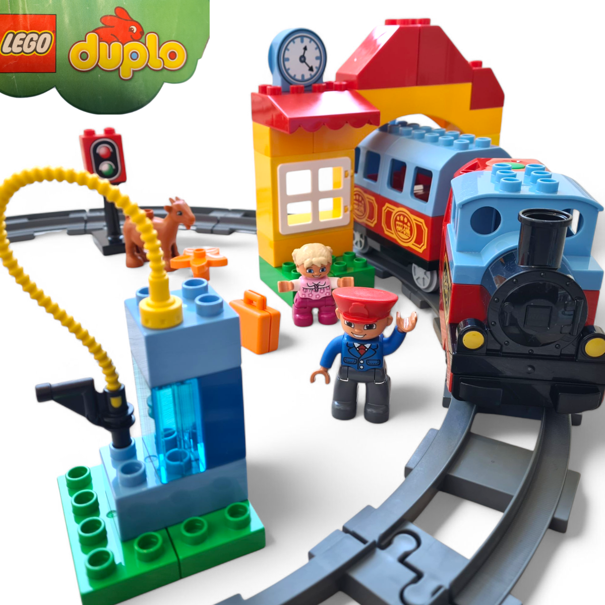 DUPLO My 1st Train Set 10507, Colourful Steam Train with Sound Effects Lego  100%