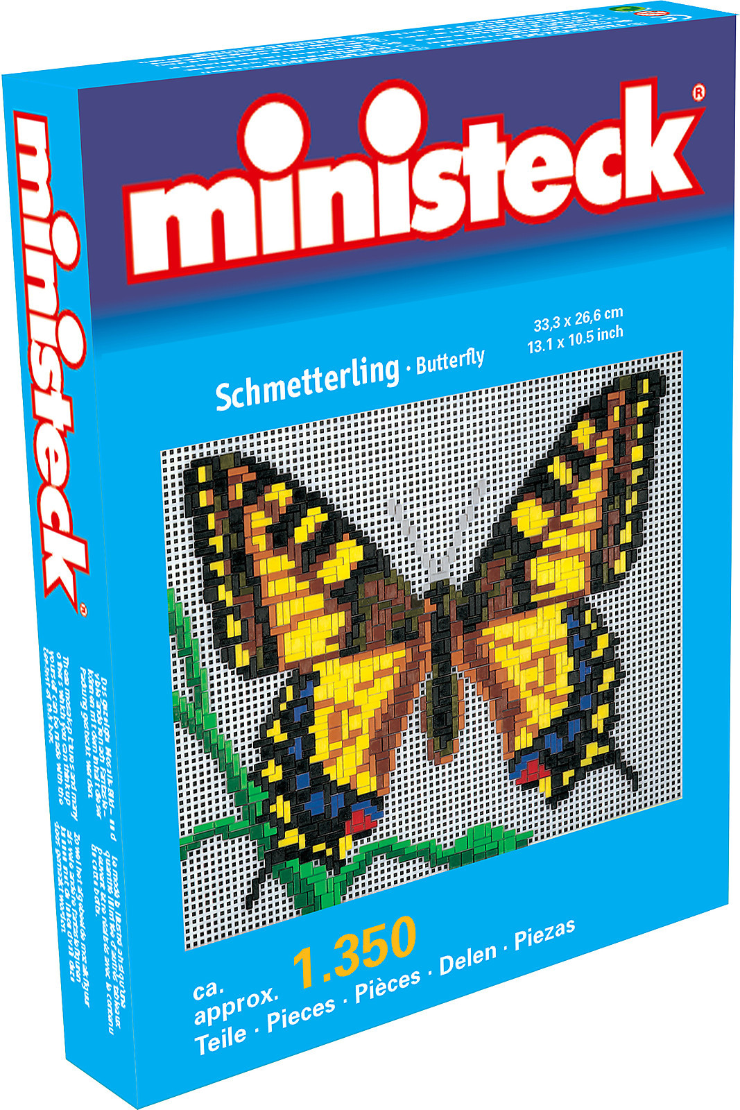 Пиксельный пазл Ministeck (31311): Бабочка, 1350 деталей
