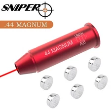 TPO Laser Boresight .44 Maggum Premium Laser Boresight Anodized Red with battery