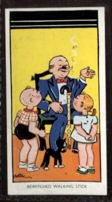 Tabakkarte, Carreras, AMUSING MAGIC TRICKS & HOW TO DO THEM, 1937, #16