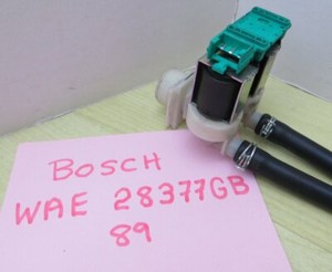 BOSCH WASCHMASCHINE WAE28377GB WASSERVENTIL MAGNET DUAL MIT SCHLÄUCHEN