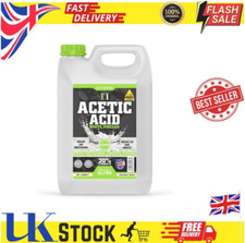 Very Strong White Vinegar (20%) Cleaning Limescale Stain Patio 5L / 5 Litres 2.30 per litre