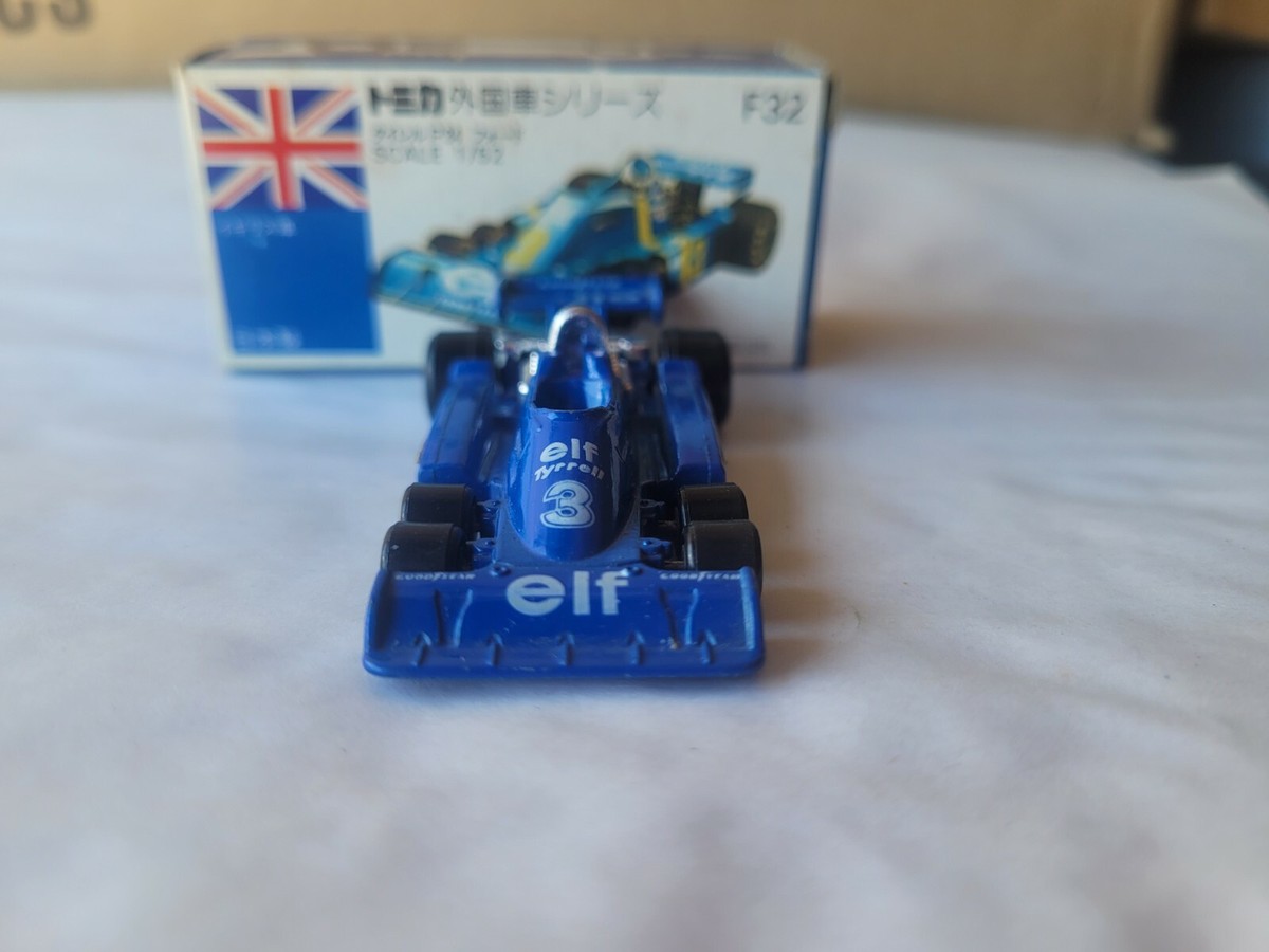 TOMICA F32 TYRRELL P34 6 WHEELER [BLUE] NEAR MINT VHTF BOX