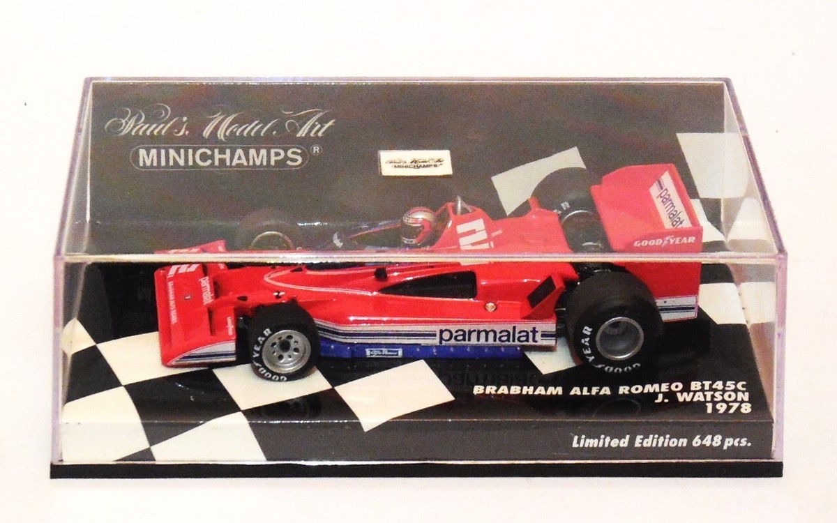 Brabham ALFA ROMEO Bt45c John Watson 1978 MINICHAMPS