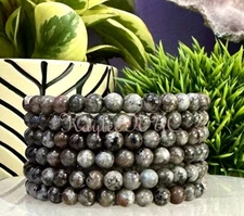 Wholesale 6 Pcs Natural Yooperlite Bracelet 6mm 7.5” Healing Energy Crystal