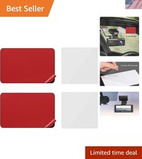 Waterproof Adhesive Stickers for Secure Dash Cam Mounting - 3.82 x 2.2 Inches