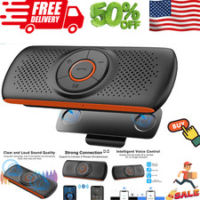 Car Bluetooth Speaker for Cellphone, Portable Bluetooth Handsfree Car Kit Wir...