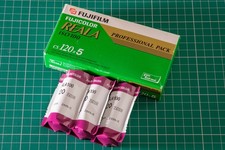 Fujifilm Fujicolor Reala 120 ISO 100 Expired Colour Negative Film 3x Rolls