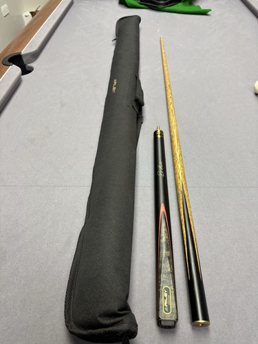 Riley 'Paul Hunter' 3-Piece Ash Snooker Cue Ebonised Never Used