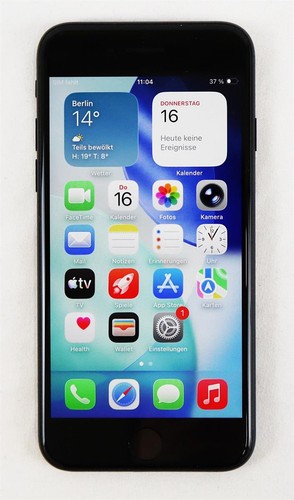 Apple iPhone SE 2022  64 GB Mitternacht ohne Simlock Akku: 98%  260838