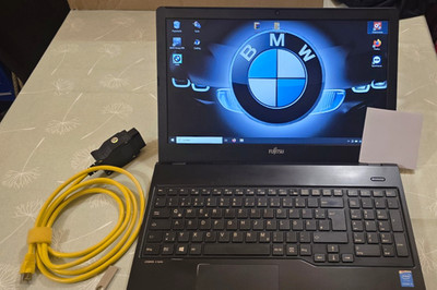 BMW -MINI Diagnose ,Laptop mit Software,   64GB USB + OBD2 ENET Kabel . 