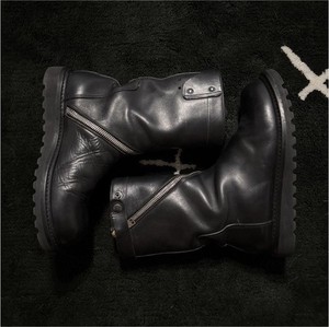 Rick Owens Glitter Boots | eBay