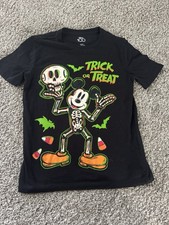 Disney 100 Mickey Mouse "Creepin It Real" Halloween T-Shirt Kids large 10-12