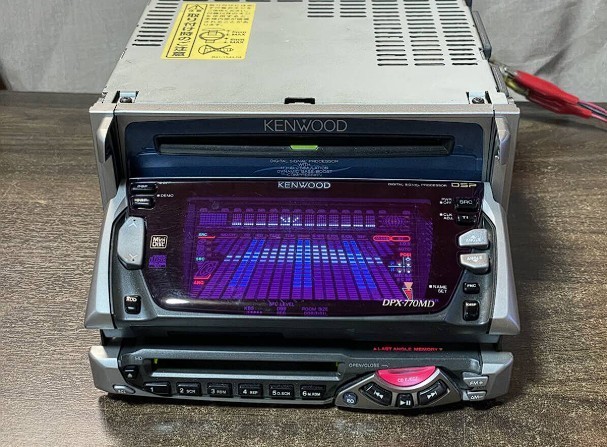 Kenwood DPX-770MD 2DIN CD MD Deck Player Working | eBay